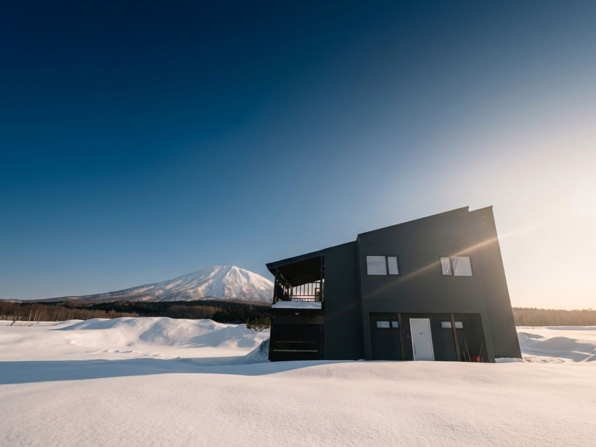 Niseko villa exterior